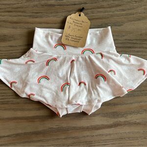 Rainbow Skirt Bummies for Babies